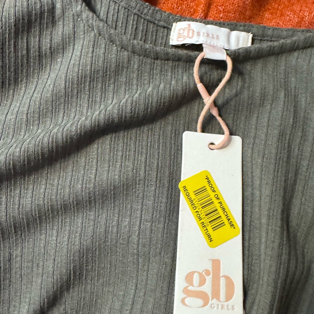 2 GB Girls Long Sleeve Shirts NWT Size S/6 - Picture 2 of 8